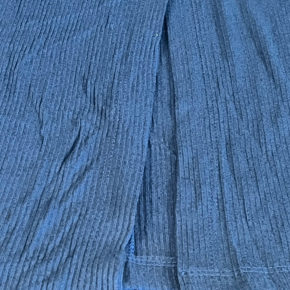 Anthropologie Maronie V NECK RIBBED MIDI DRESS - Picture 5 of 9